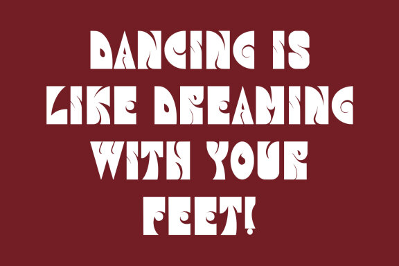 Flanoe Psychedelic Font