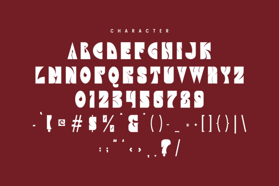 Flanoe Psychedelic Font