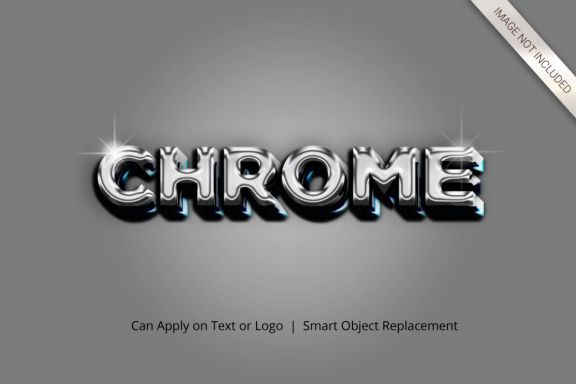 3D Mockup Text Effect Style