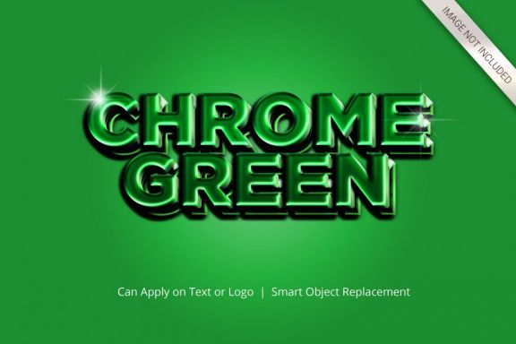 3D Mockup Text Effect Style