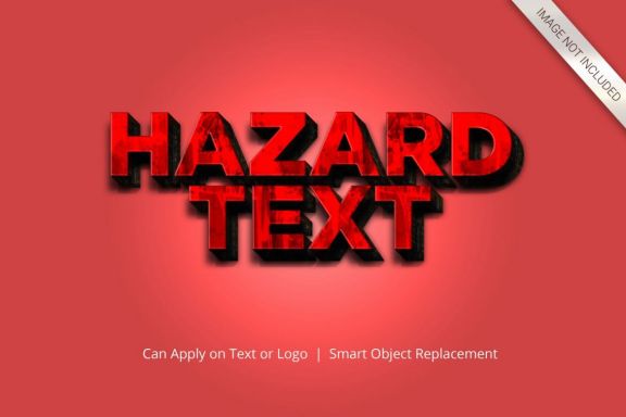 3D Mockup Text Effect Style
