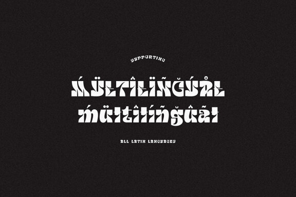 Bouchery - Bold Display Font