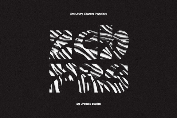 Bouchery - Bold Display Font