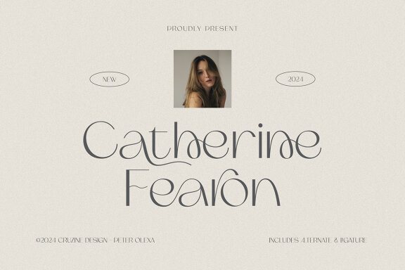 Catherine Fearon Stylish Sans
