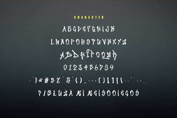 Zeettzy Graffiti Display Font