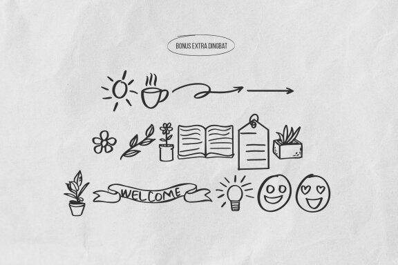 Contra Diksi | Casual Handwritten Font