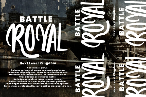 Roeshio Graffiti Display Font