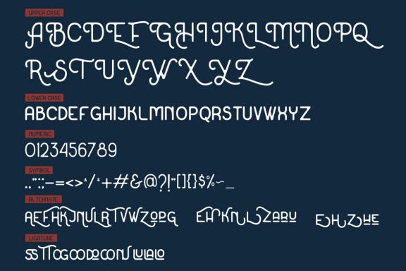 Throoper Retro Font
