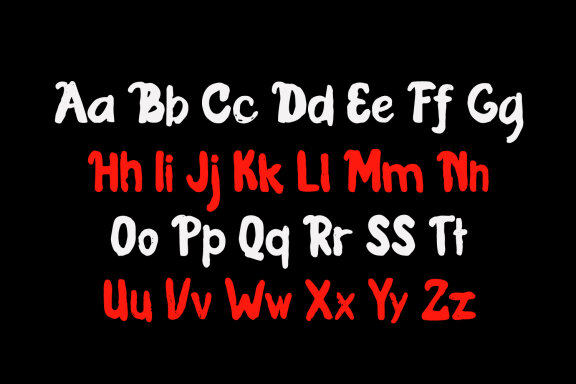 Coslick Handmade Display Font