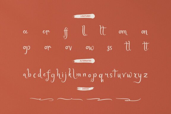 Bellina Seamy | Handwritten Chic Font