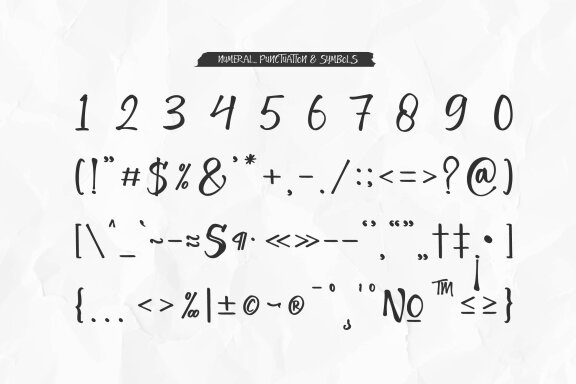 Glaciso | Handwritten Typeface