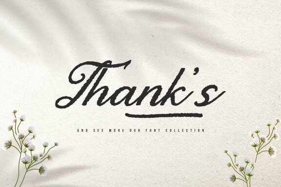 Dyatorn | Brush Handwritten Font