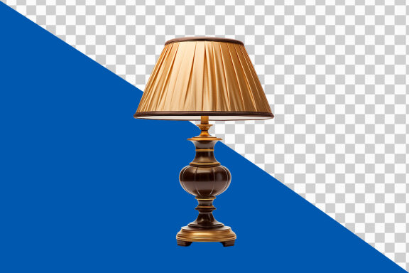Lamp on transparent background PNG image