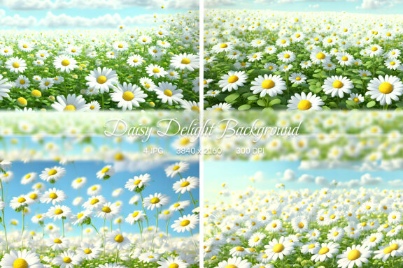Daisy Delight Background