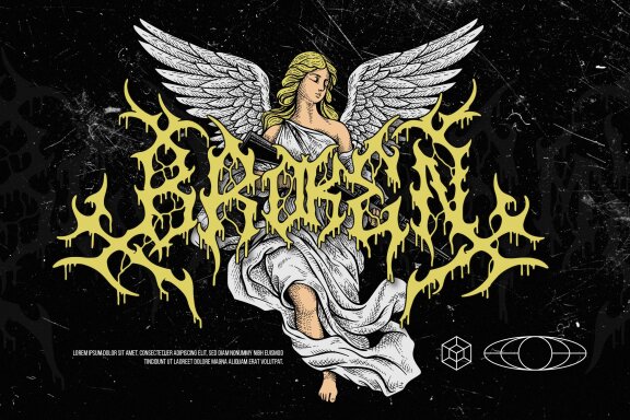 Blasphemy | Black Metal Font