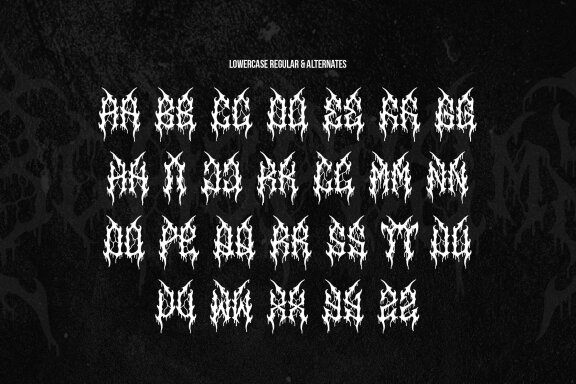 Blasphemy | Black Metal Font