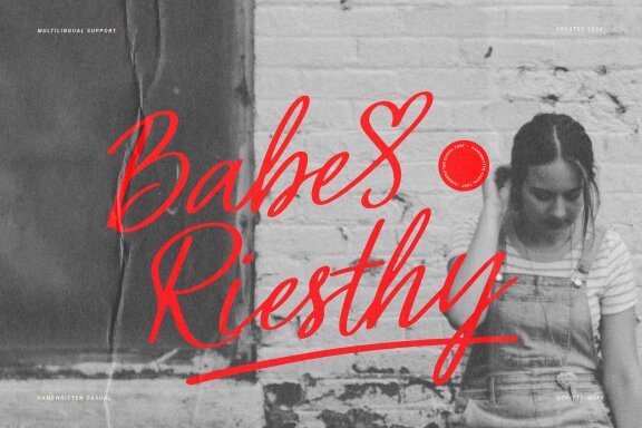 Babe Riesthy | Handwritten Casual