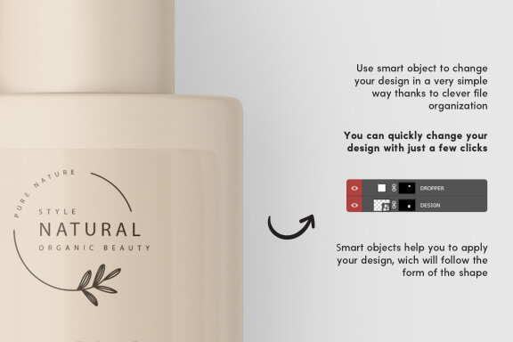 Dropper Bottle Mockup Set