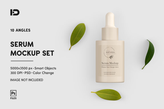 Dropper Bottle Mockup Set