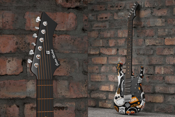 Electric Guitar Mockup Set