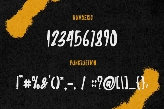 Thibars Handmade Display Font