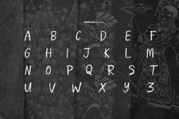 Budoyo Obor | Scribbles Font
