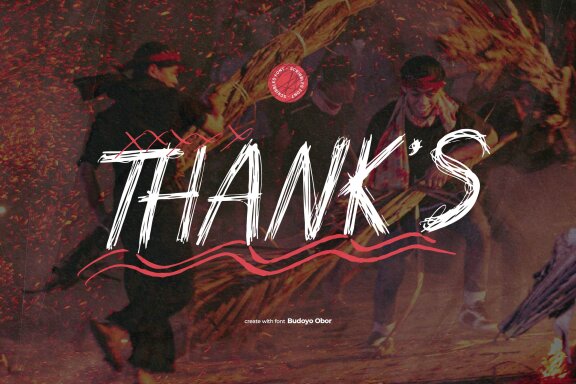 Budoyo Obor | Scribbles Font