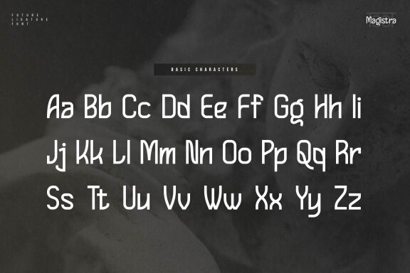 Toot Magistra | Future Ligature Font