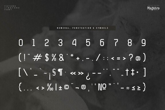 Toot Magistra | Future Ligature Font