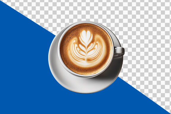Cup of coffee on transparent background PNG image 