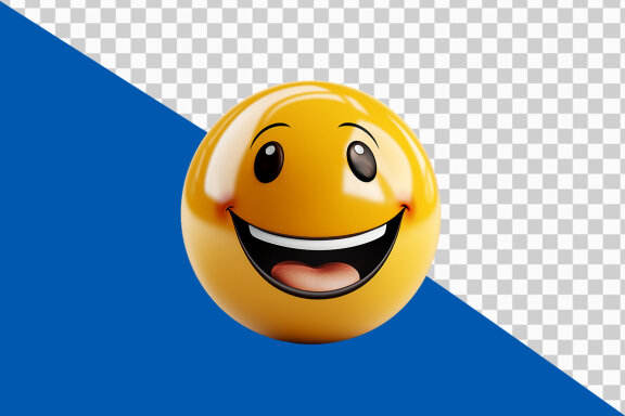 3d emoji on transparent background PNG image