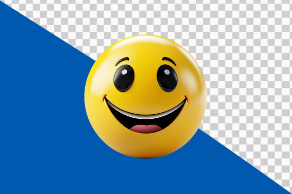 3d emoji on transparent background PNG image