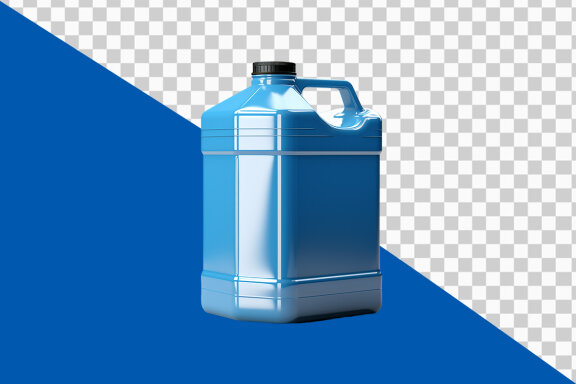 Oil can on transparent background PNG image