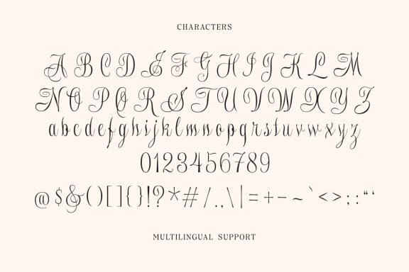Silverbell Stylish Script