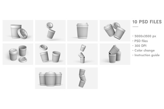 Coffee Cup Mockup Set