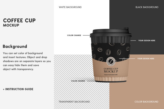 Coffee Cup Mockup Set