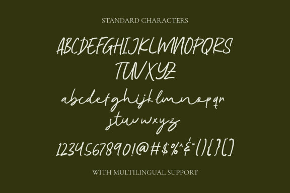 Greenfield Handwritten Script