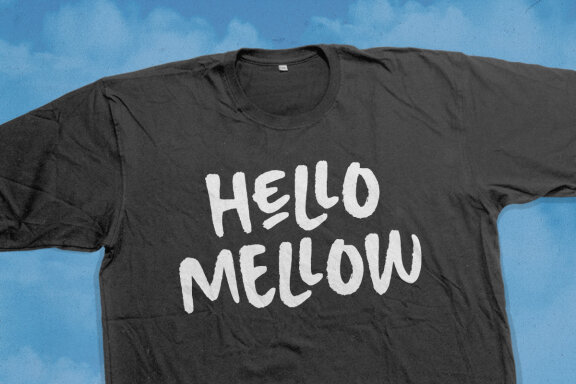 Cloud Mellow - Brush Handwritten