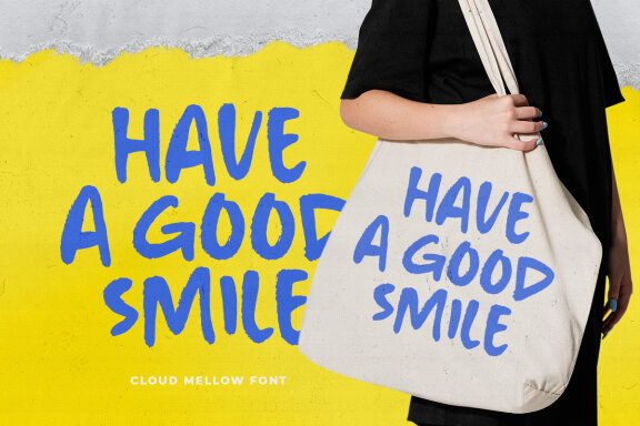 Cloud Mellow - Brush Handwritten