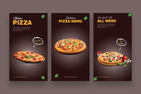 Delicious - Food Instagram Story Template