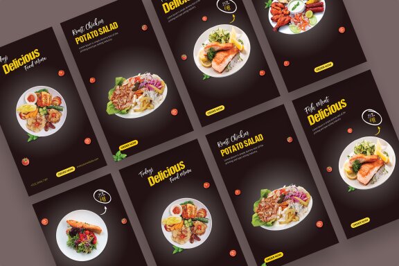 Delicious - Food Instagram Story Template