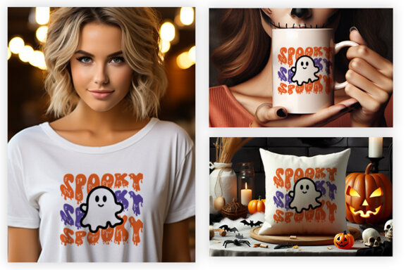 Halloween Sublimation SVG Bundle | Halloween Spooky Season Craft SVG 