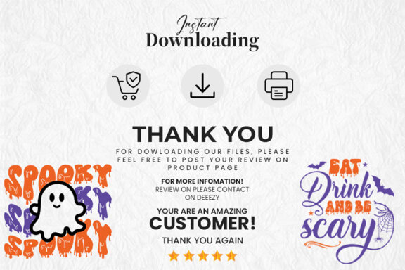 Halloween Sublimation SVG Bundle | Halloween Spooky Season Craft SVG 
