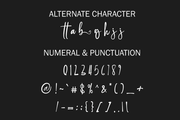 Crastab Casual Signature Font