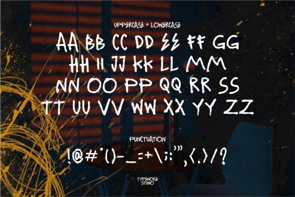 Trial Dust FREE Brush Font