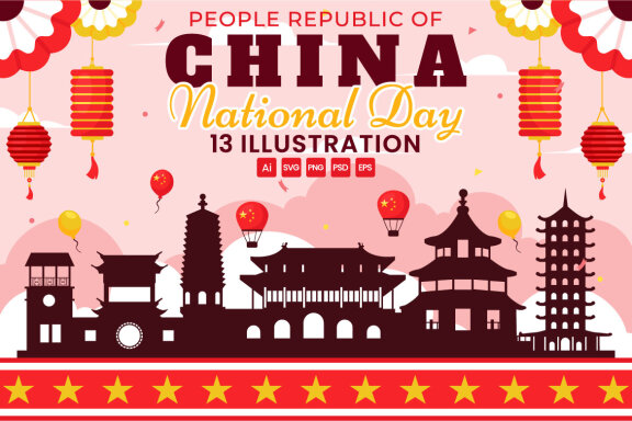 13 People's Republic of China Illustration