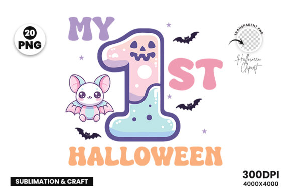 Halloween Pastel Color Sublimation SVG Bundle | Halloween Spooky Season Craft SVG 