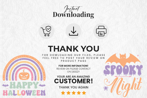 Halloween Retro Pastel Color Sublimation SVG Bundle | Halloween Spooky Season Craft SVG 