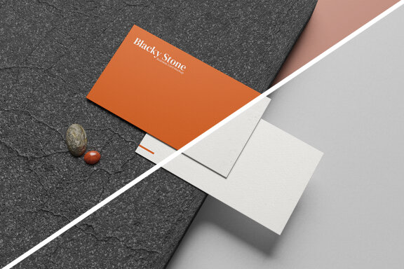 Elegant Business Card Mockup