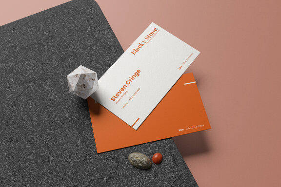 Awesome Business Card Mockup